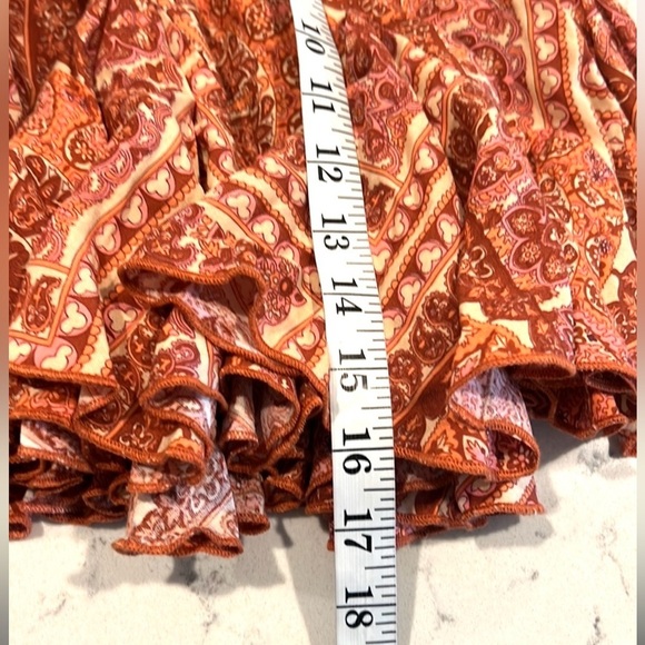 Aakaa, Junie Mini Skirt,Twirl-able & Sinfully Soft Rayon, Elastic Waist, Size, S - Picture 12 of 12